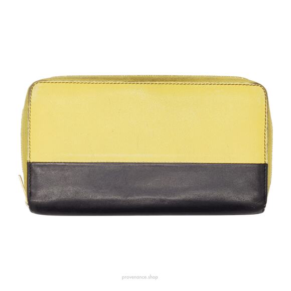 🔴 Celine Multifunction Zip Wallet - Yellow/Black - Picture 1 of 8